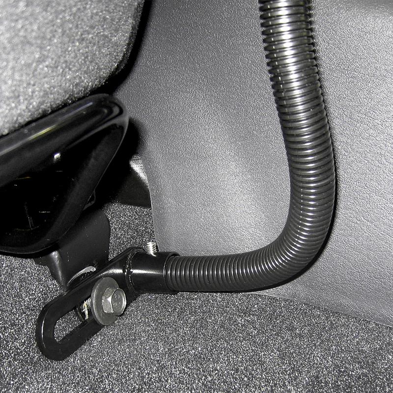RAM-B-316-1U POD I Flexarmhalterset mit Sitzschienenset und drehbarem Single Socket Arm 2
