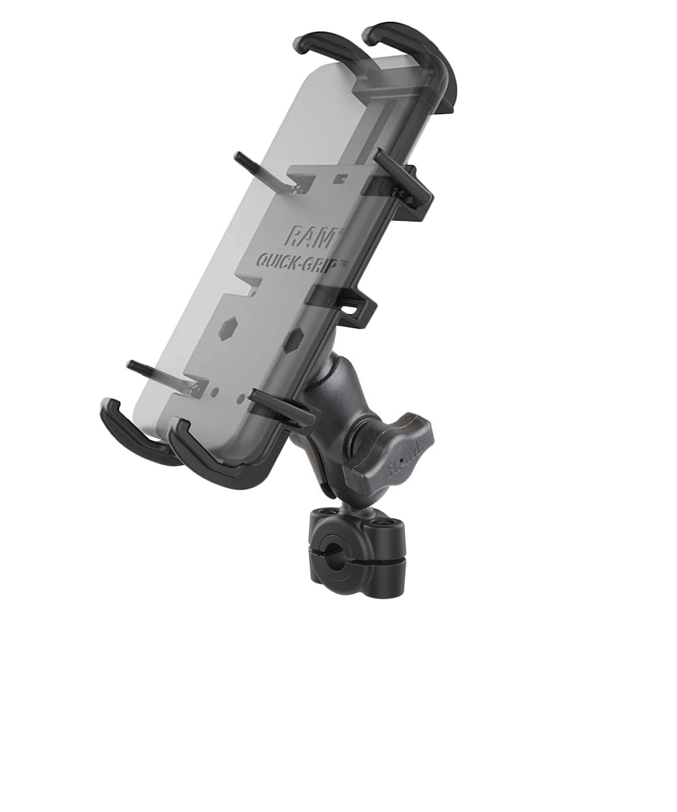 EC-B-408-37-62-PD4U Motorrad-Halterung mit Rückspiegel-Basis und Quick-Grip 2