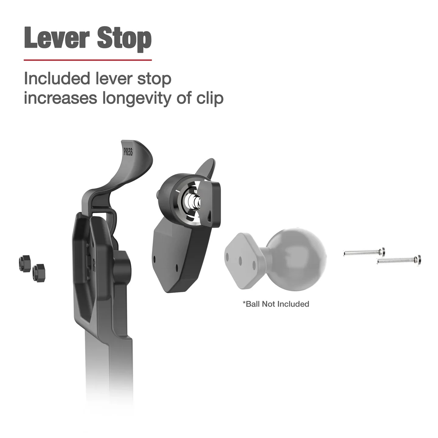 RAM-GDS-DOCK-U1CP-RJ45AU GDS® Uni-Conn™-Dock Power USB-C & Peripherie USB-A & RJ45 Daten 6