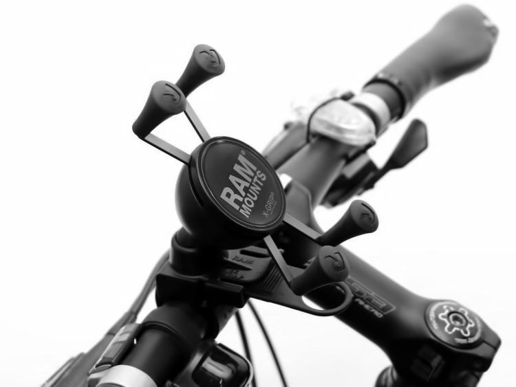 RAP-SB-187-UN7U X-Grip Universalhalterung für Smartphones mit EZ-Strap Lenkerhalterung 3