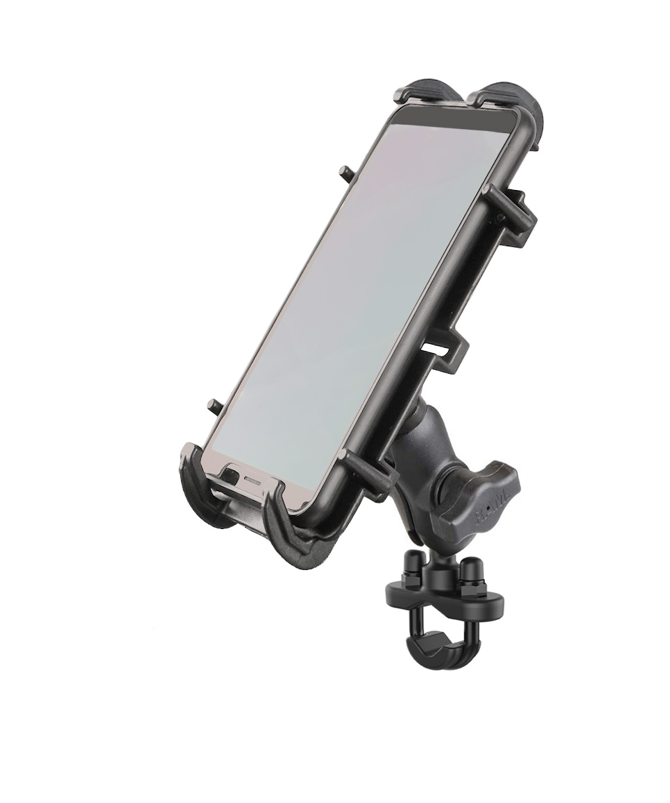 RAM-B-149Z-A-PD4U Quick-Grip Lenkerhalterung 0,5-1,25" für große Smartphones, Bügelschelle 1