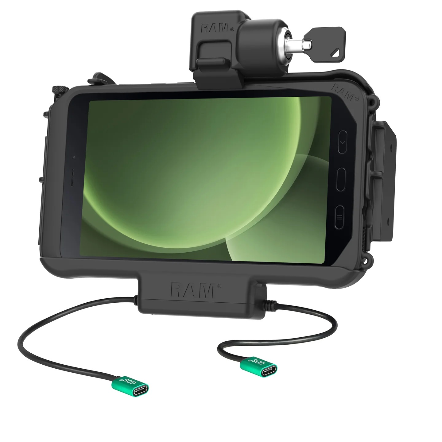 RAM-HOL-SAM58CPKLN-CU RAM abschließbares, modulares Daten- u. Ladedock USB-C & Data USB-C 1