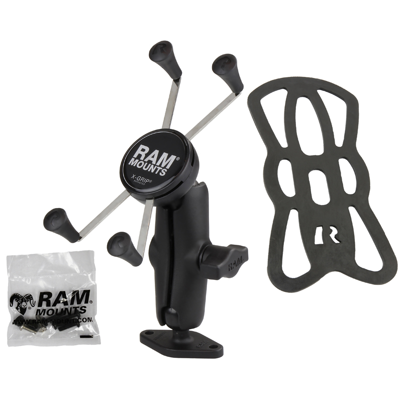 RAM-B-102-UN10U Ram Mount X-Grip Schraubhalterung für große Smartphones mit B-Arm aus Aluminium 5