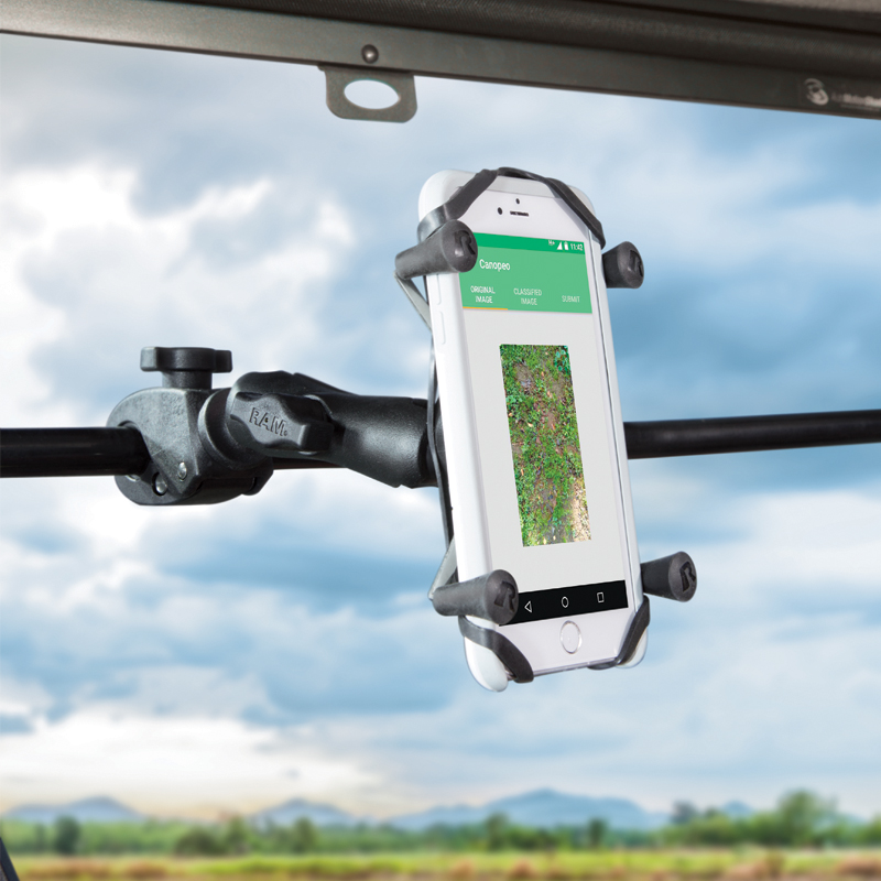 RAM-B-400-HOL-UN7BU X-Grip Halterung für Smartphones mit Tough-Claw klein 3