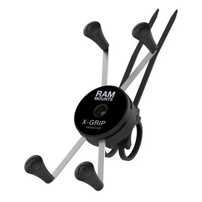RAP-460Z-UN10U Low Profile X-Grip-Halter Large mit Kabelbinderbefestigung 2