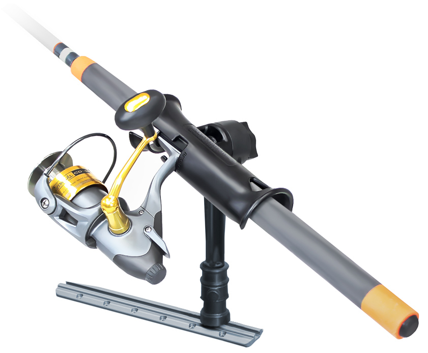 RAP-390-AAPU Tube Jr. Angelrutenhalter mit Adapt-A-Post Schienenbasis 1