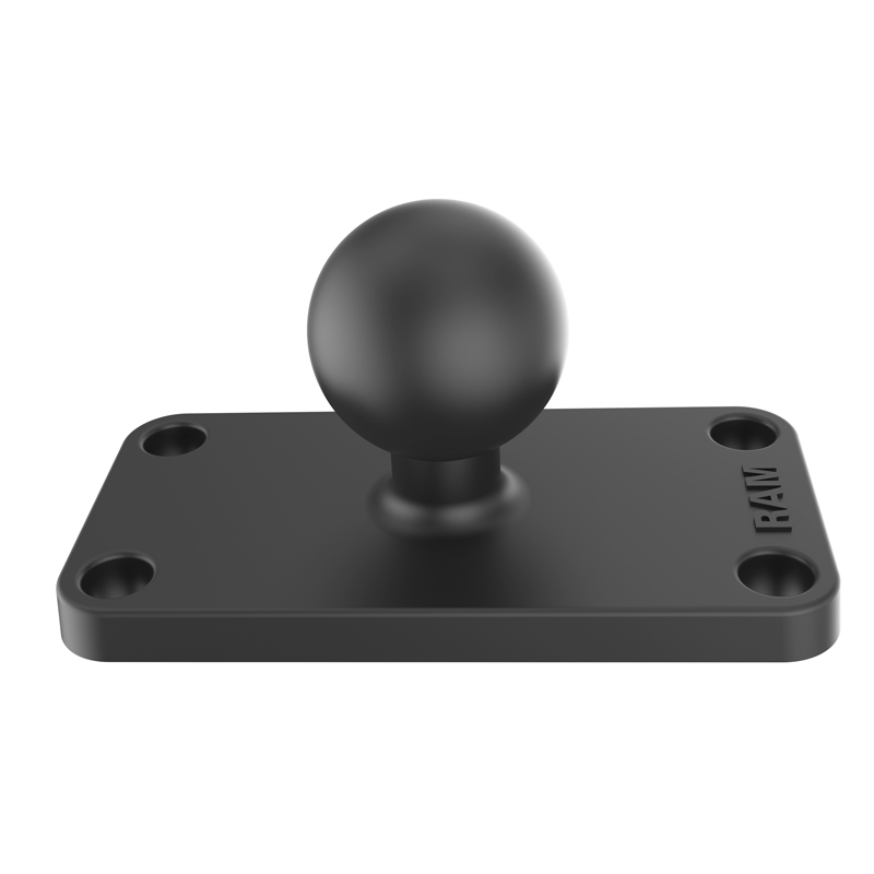 RAM-B-202U-153 Rectangular Base mit 2,5x1,0 Zoll Vierlochmuster 2