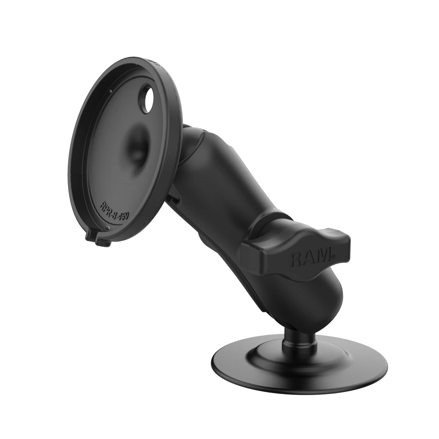 RAP-B-378-AP-MAG-1U Flex Klebebasis-Halterung für Apple 25W MagSafe (2024+) - medium Arm, Kunststoff 6