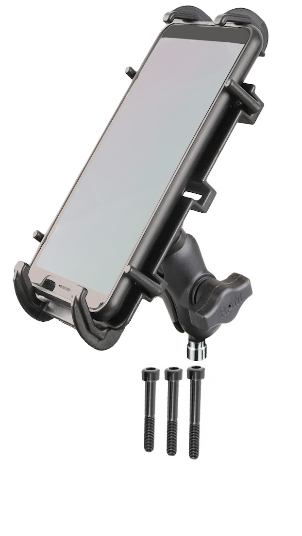 EC-B-367-PD4U Handyhalterung mit Schraubadapter und Quick-Grip Universalhalter 1