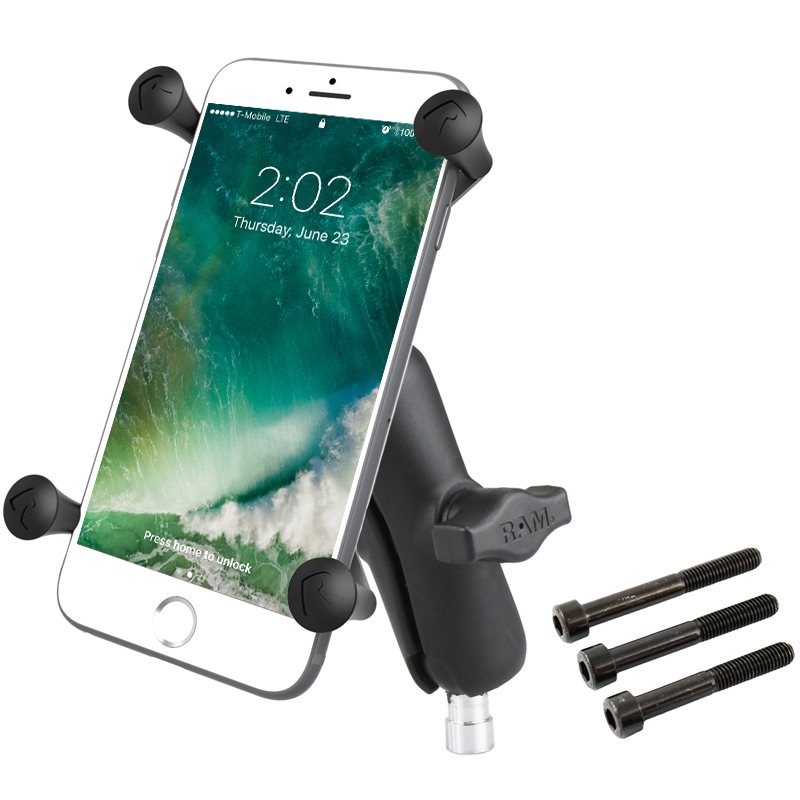 RAM-B-367-UN10U X-Grip Universalhalterung für große Smartphones mit M8 Schraubkopfadapter 2