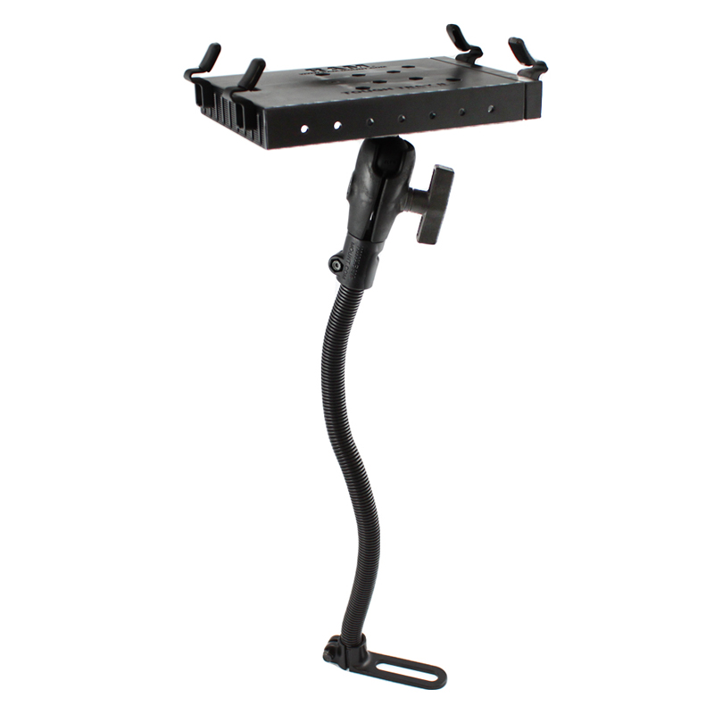 RAM-316-1-234-6U Tough-Tray Laptophalterung 10"-17" mit POD Flexarmbasis (45,72 cm) 1