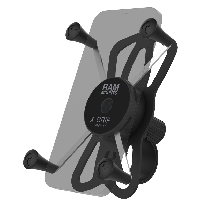 RAP-460-UN10U X-Grip Halter für große Smartphones mit Tough-Strap Lenkerbasis 1