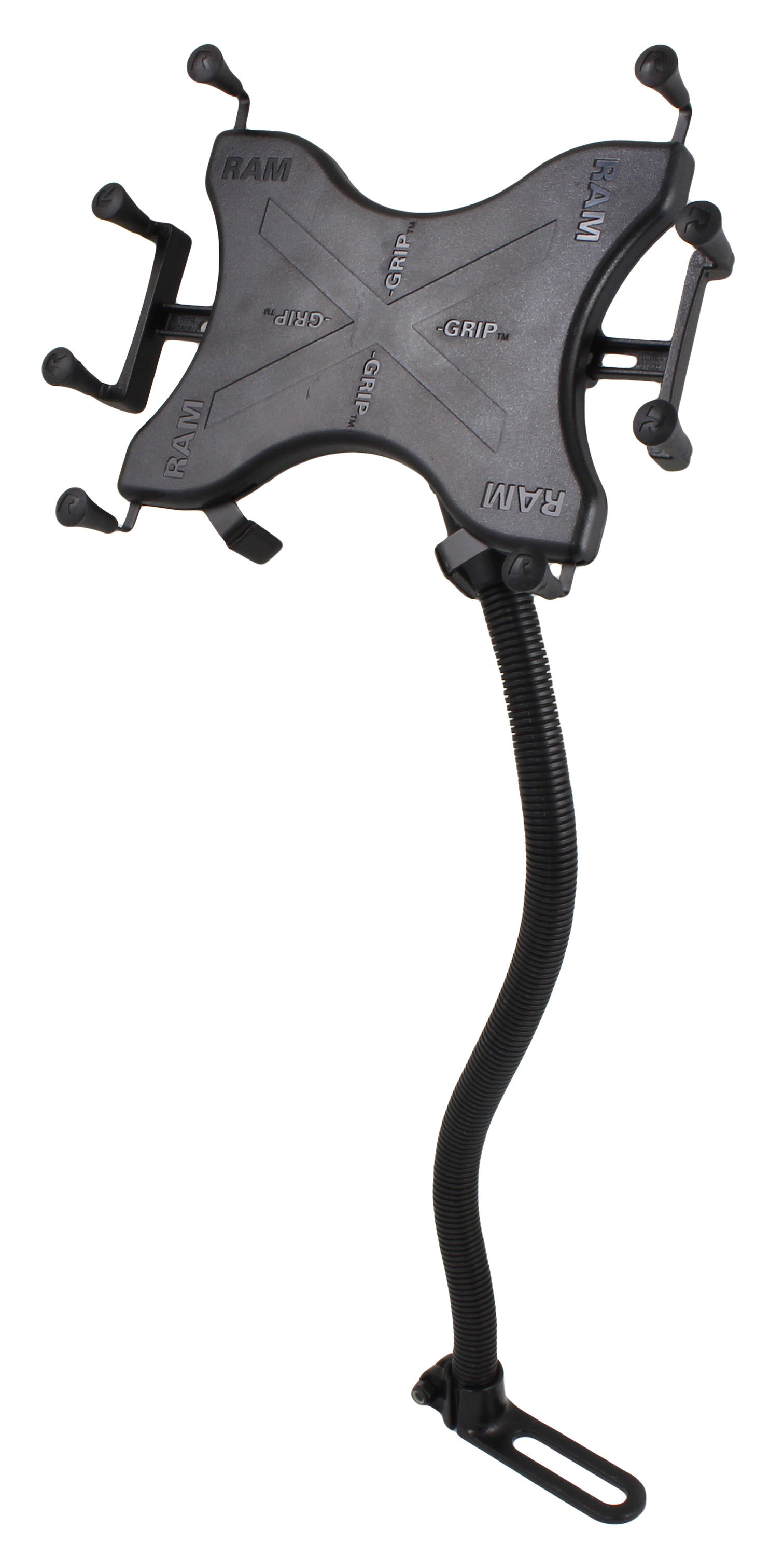 RAM-B-316-1-UN11U X-Grip-Sitzschienenhalterset für 12-13 Zoll Tablets - POD I Flexarm 18" 1