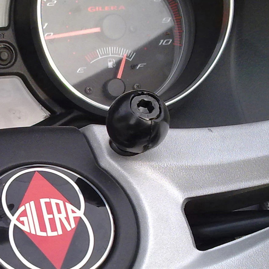 RAM-B-367-UN10U large X-Grip für große Smartphones -Motorrad Lenkerklemmebasis M8-Schraube 10