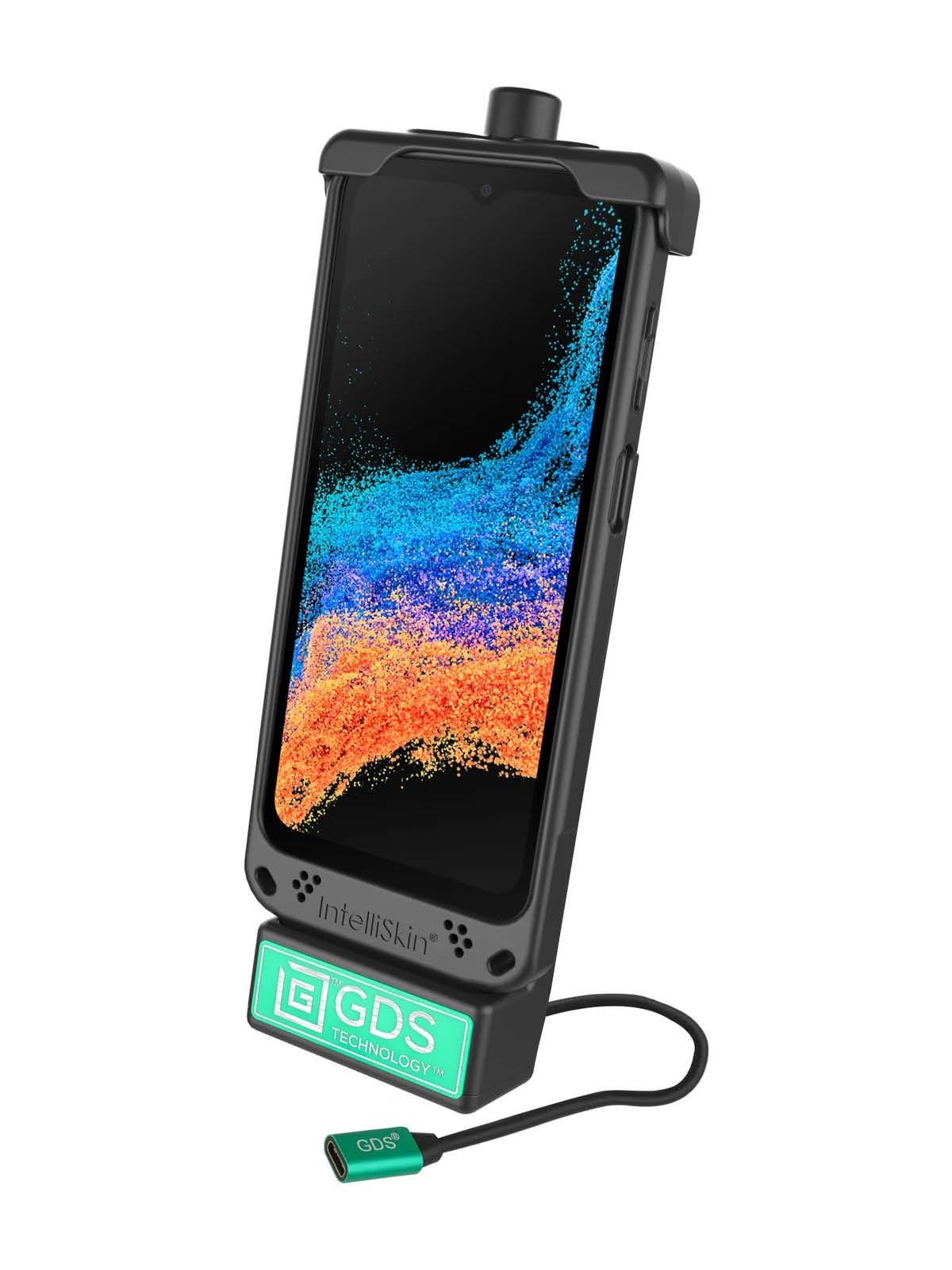 RAM-GDS-DOCK-V3CPAU GDS Fahrzeug-Dock Samsung Galaxy XCover6 Pro & XCover7 in IntelliSkin 2