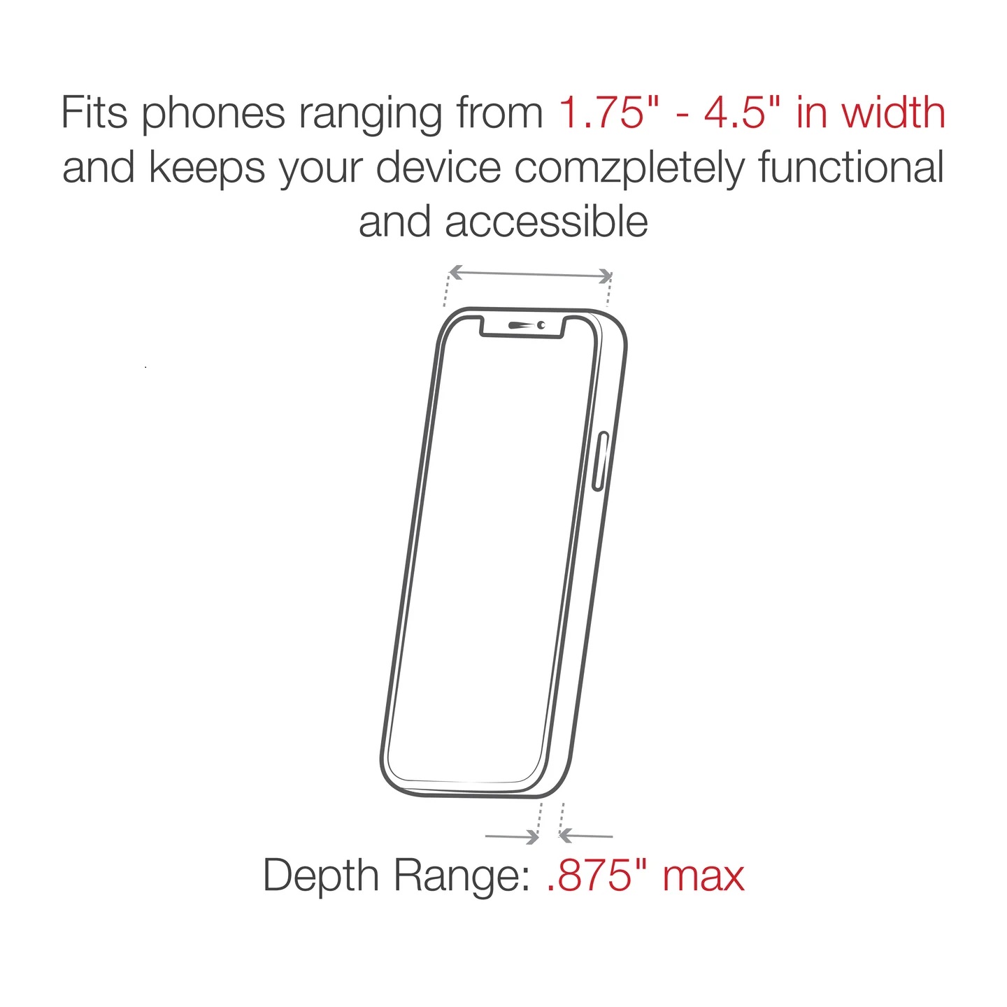 RAM-HOL-UN10B-A-379-M616U large X-Grip Universalhalterung für große Smartphones mit Tough-Ball Basis M6 8