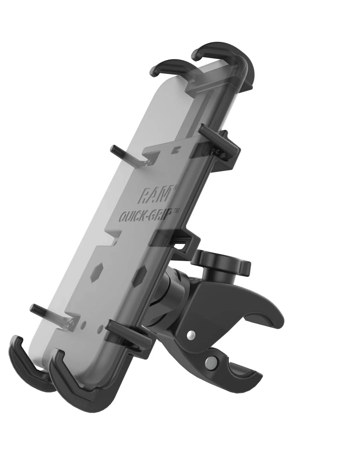 RAM-HOL-PD4-400-1U Low Profile Lenkerhalterung mit Quick-Grip und Tough-Claw 1