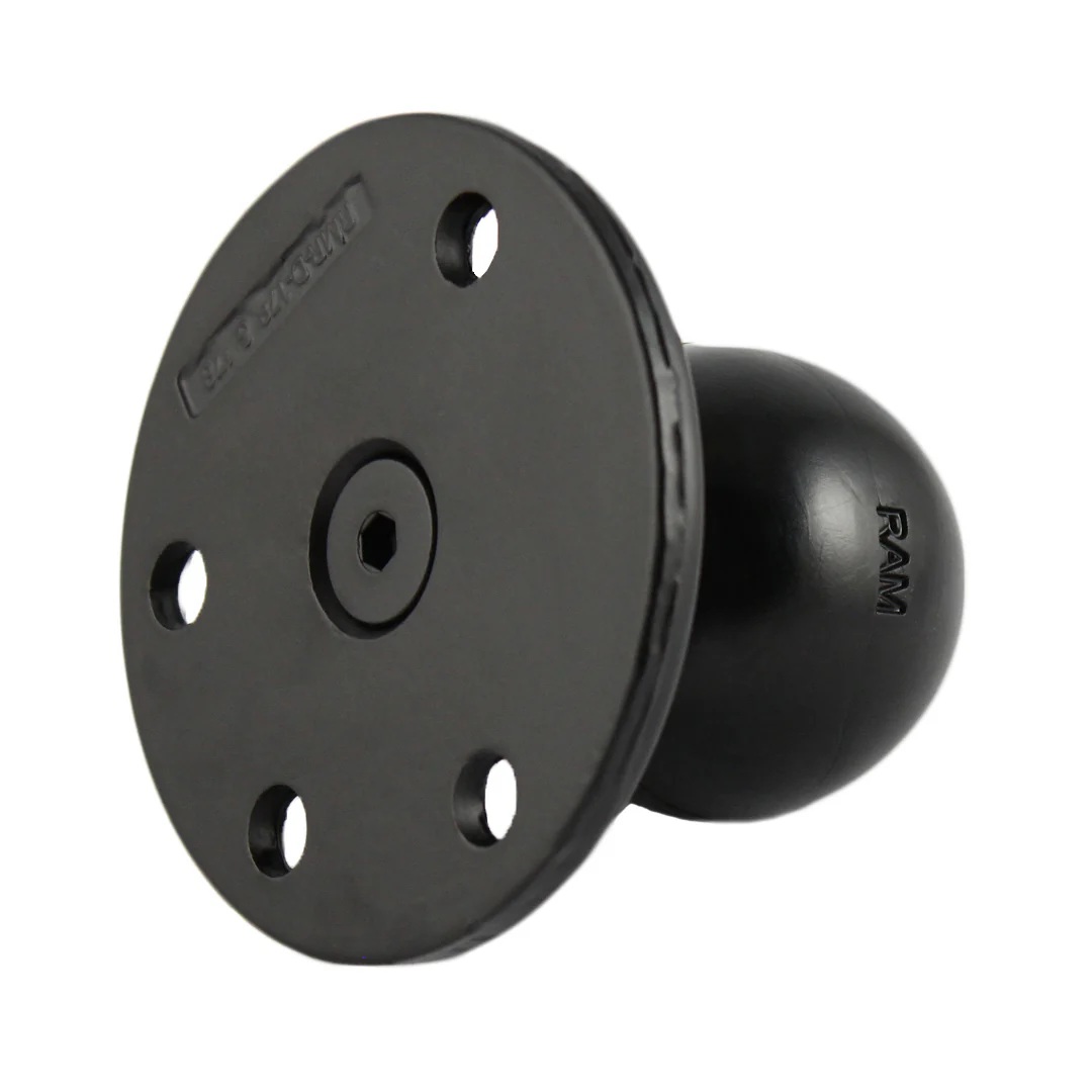 RAM-D-101U-246-IN1 Ram Mount D-Arm-Basisset stahlverstärkt mit Vesa-Platte u. Round Base 2