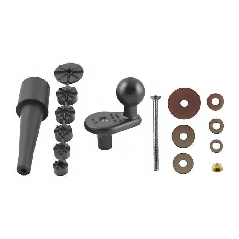 RAM-B-176-A-UN10U Large-X-Grip®Motorradhalterung - Gabelschaftbasis, Socket Arm kurz 13