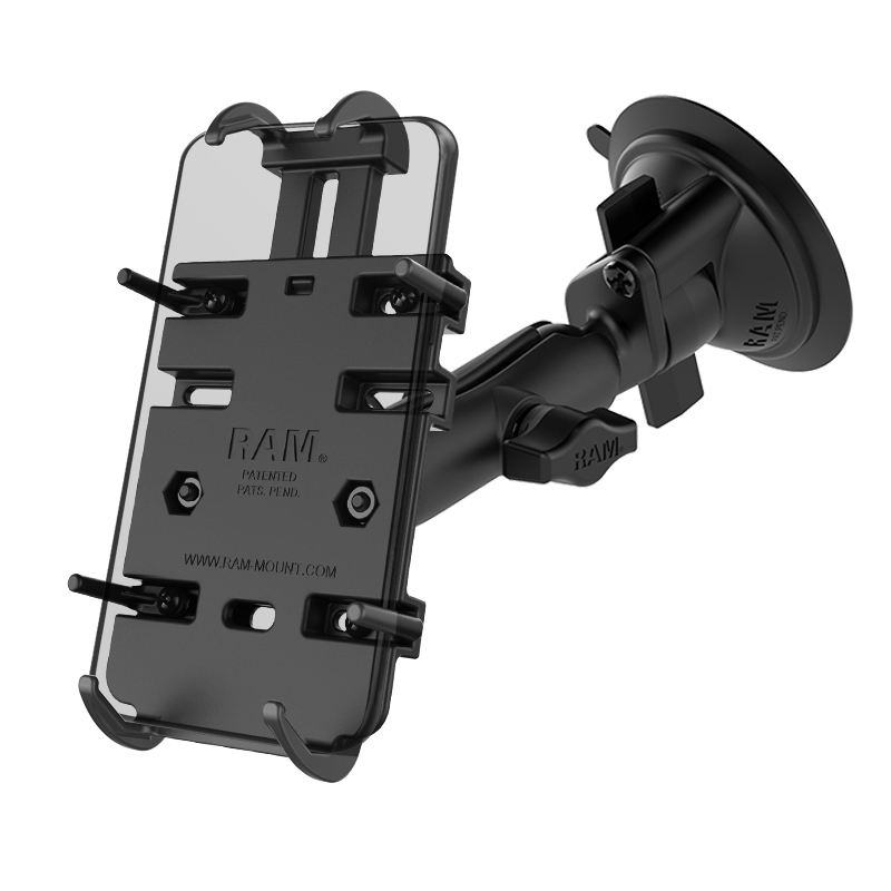 RAM-B-166-PD3 Quick-Grip mit Twist-Lock Saugnapfbasis 0