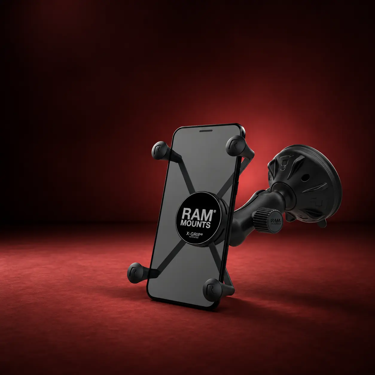 ram-handyhalterung-x-grip-banner-mobile-1x1-dunkelrot-weboptimiert