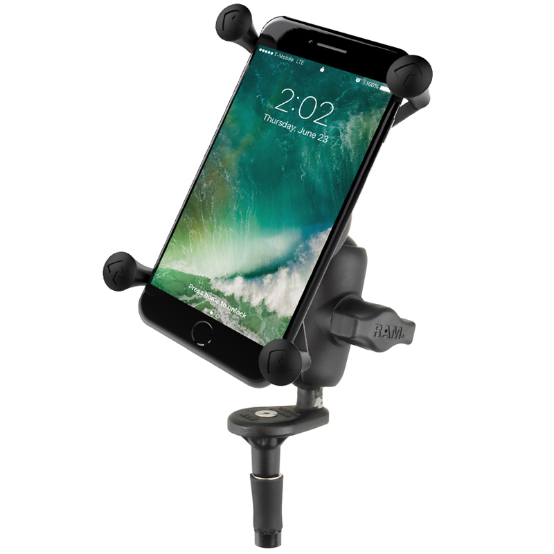 RAM-B-176-A-UN10U Large-X-Grip®Motorradhalterung mit Gabelschaftadapter 1