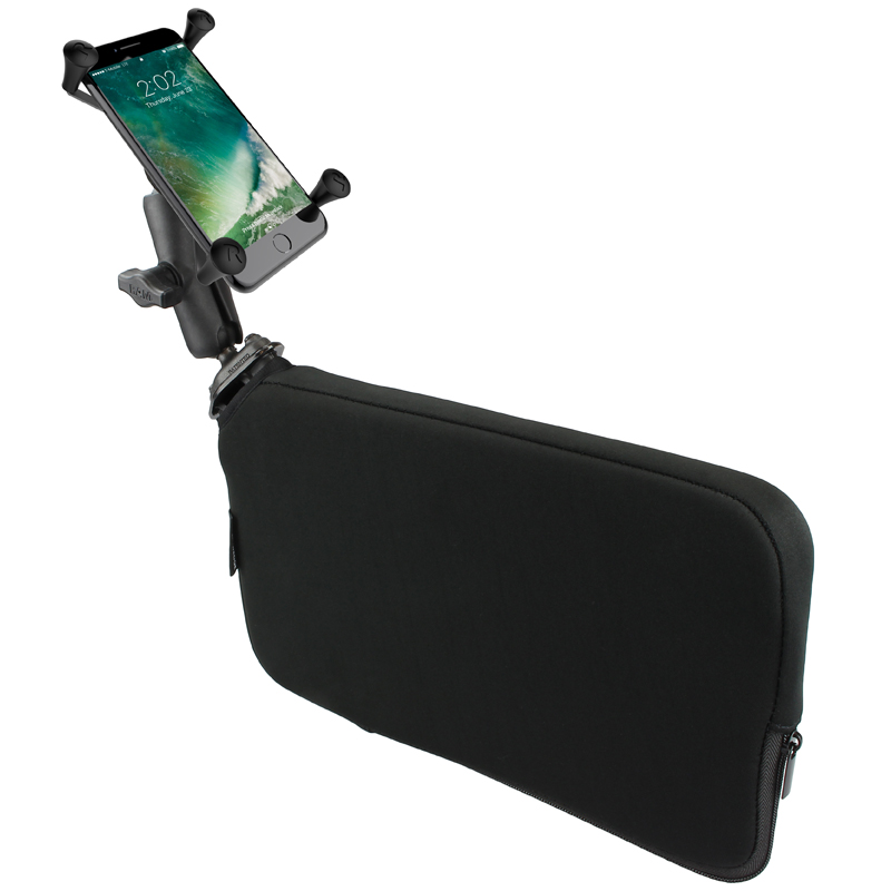 RAP-B-407-UN10U Tough-Wedge mit large X-Grip Universalhalteklammer für große Smartphones 2