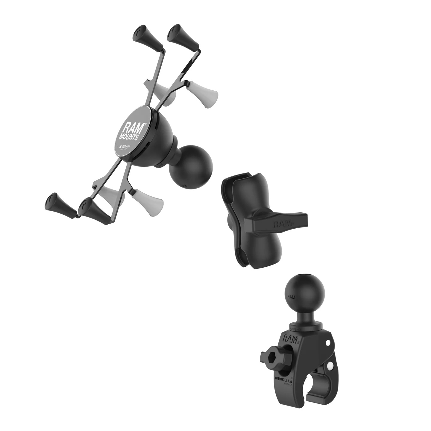 RAM-400-B-UN8U X-Grip Universalhalterung-Set 7-8" Tablets- kurzer Arm, Tough-Claw klein 5
