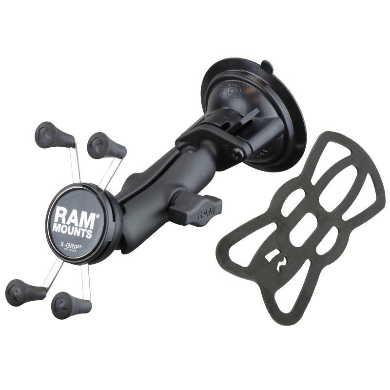 RAM-B-166-UN7U X-Grip für Smartphones mit Twist-Lock Saugnapfbasis (Universalhalterung). 2