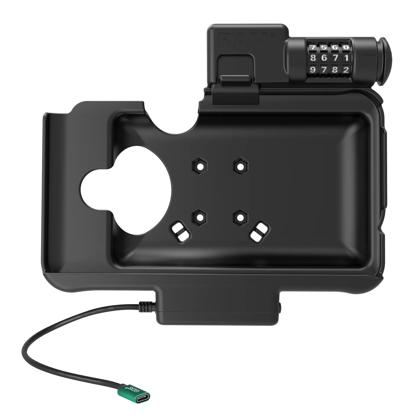 RAM-HOL-SAM58CPCLU EZ-Roll'r™ USB-C Ladedock für Samsung Tab Active5 & 3, mit Zahlenschloss 3 RAM-HOL-SAM58CPCLU EZ-Roll'r™ USB-C Ladedock für Samsung Tab Active5 & 3, mit Zahlenschloss 3